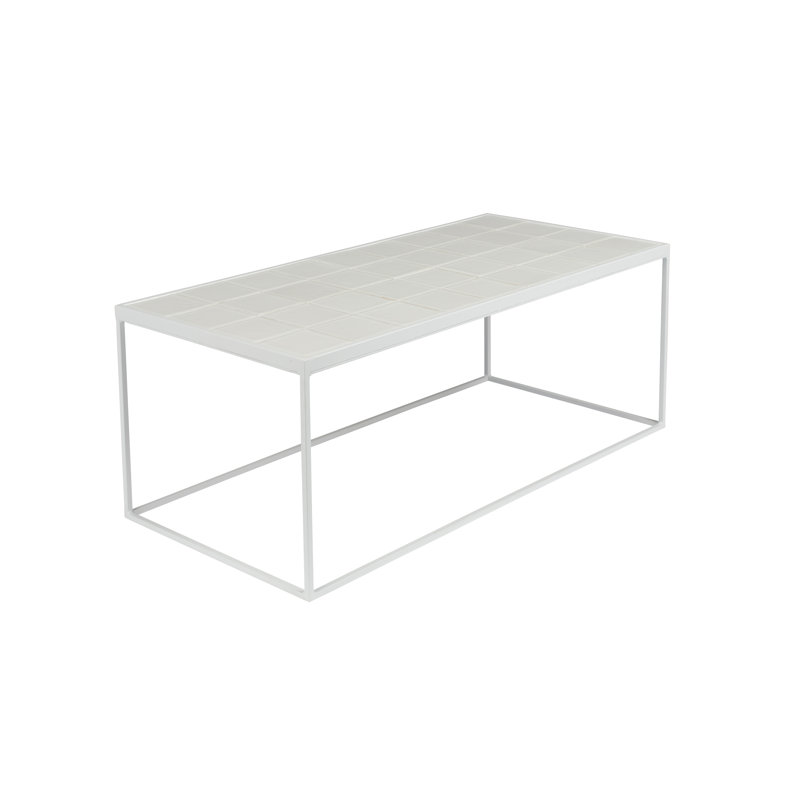 Single Coffee Table, White