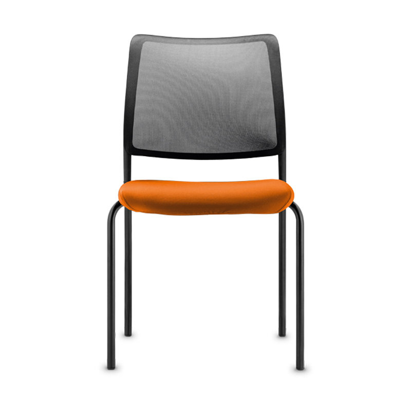 Box Cushion Dining Chair Slipcover, Orange