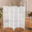 Bnyt 200cm W x 180cm H 4 - Panel Folding Room Divider-36349971