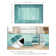 Ombre Border Plush Area Rug – Velvety Gradient Accent with Non-Slip Base