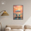 «Sunset Beach View Glam Coastal» par Art Remedy-105312029-105312032