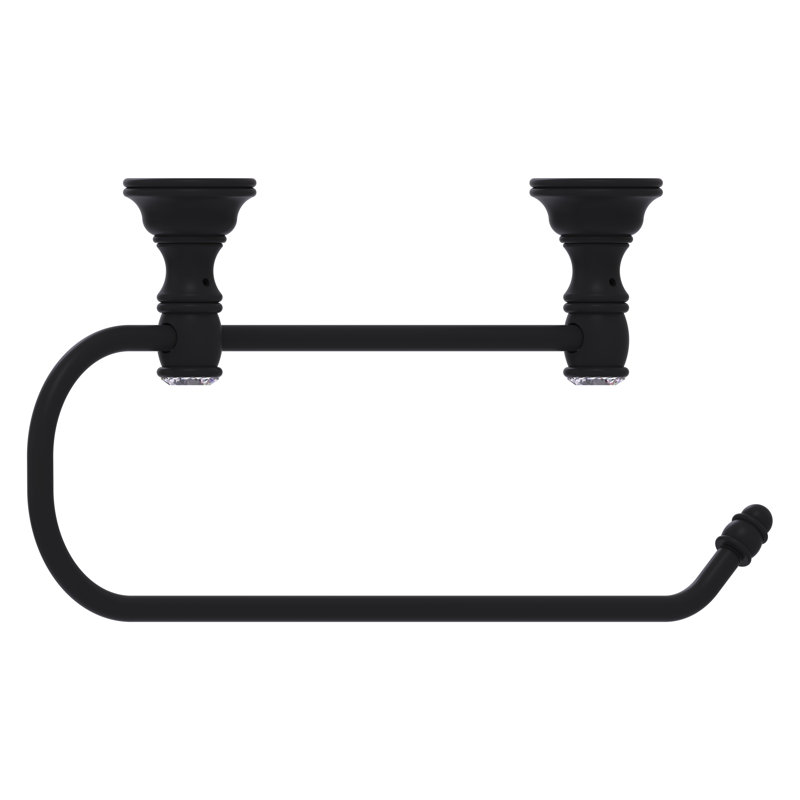 Porte-essuie-tout Gavin, Noir mat
