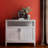 Kitchen Sideboard Buffet Cabinet - White. Quality E1 Construction For Durability. Painted Surface To Scratches. Large Storage With Adjustable Shelf Options. Easy Assembly Required Supplied Parts.