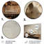 Minimalisme Cowboy Hat I - 3 pièces sans cadre, impression sur métal