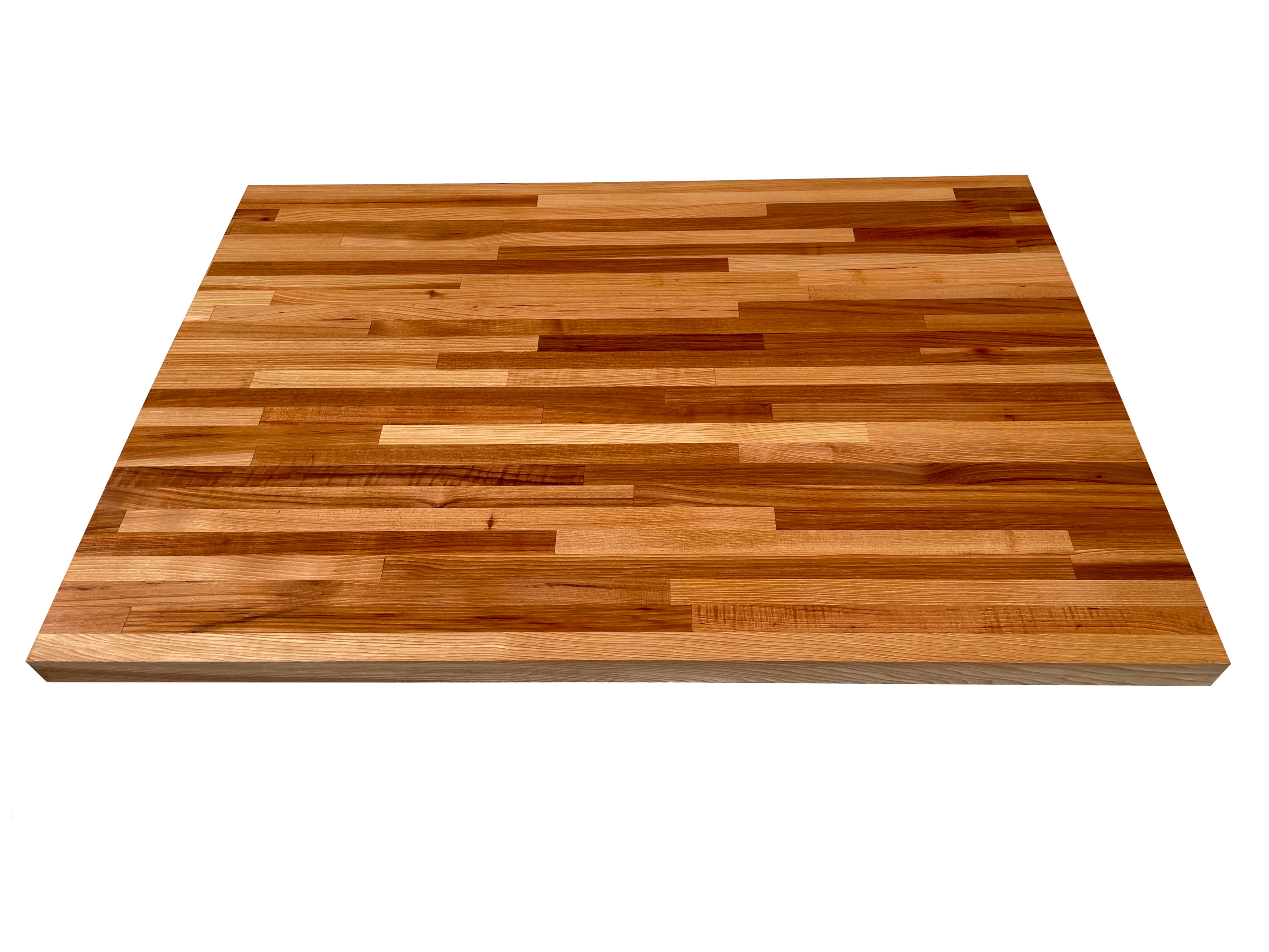 Forever Joint 26 x 38 Butcher Block Wood Top (Hickory)