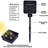 72.18 Ft Outdoor Solar String Lights Chrismas Decoration Fairy String Lights