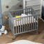 Hiltz Foldable Portable Crib With Mattress-1411241829