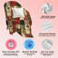 Plaid en flanelle polaire JYK pour Noël, léger, respirant, doux et chaud en microfibre pelucheuse, 127 x 152 cm, motif flocons de neige grunge.-134901496