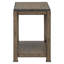 Arcadian Solid Wood End Table-1677635038