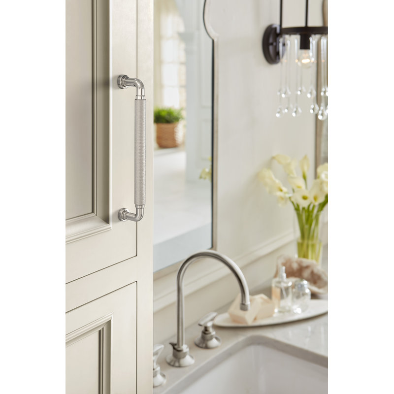 Collet  (96mm) Centre-to-Centre  Cabinet Pull, Polished Nickel, 6 5/16"
