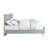 Gaines White High Gloss Finish Bed-344123394-344123423