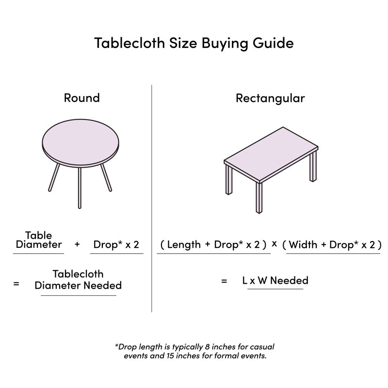 Festival Handmade Tablecloth, Lilac, 106" x 66"