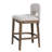 Upholstered Counter Stool with Solid Wood Frame-88284892