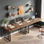 Metal Base Computer Desk