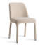 Chaise rembourrée en tissu de 19,5 po de hauteur-421337990