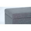 Banc de rangement avec repose-pieds de rangement rectangulaire en cuir végétalien et rembourré avec mousse à haute densité Amelia-18102860