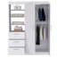 Armoire Rumanu, chambre à coucher, blanc-1304503724