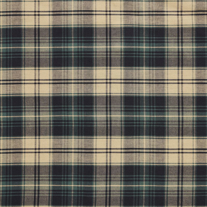 Pine Grove Cotton Blend Plaid Sham Set, King