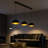 Elara 3-Light Kitchen Island Linear Pendant