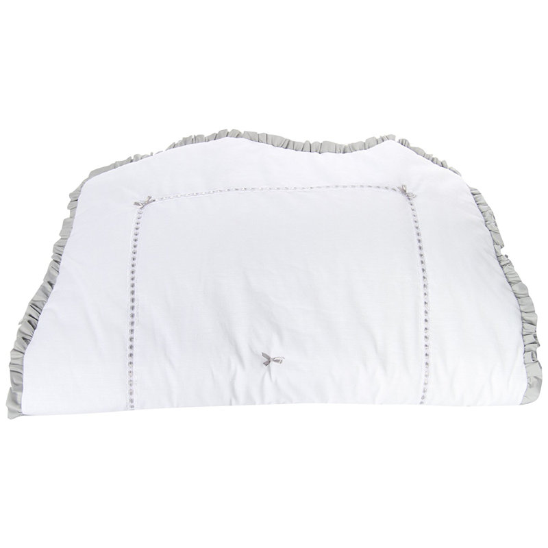 Édredon pour lit de bébé Unique, Gris