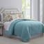 Modern Threads - Ensemble d'édredon de la collection Granada - Ensemble de lit en microfibre réversible de 8 pièces - Comprend un édredon, des draps, des taies décoratives et un coussin - Literie luxueuse-697378353-761633794