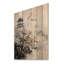 Art asiatique, oiseau Sumi sérénité xiv sur bois-987023659