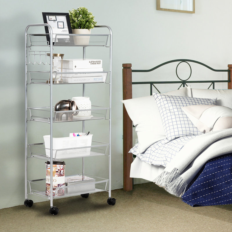 Erwin Metal Kitchen Trolley