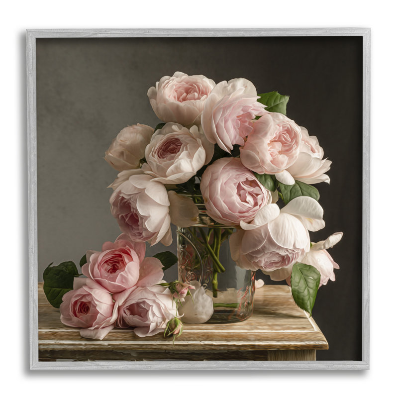 Single Picture Frame Print on MDF, Farmhouse Grey Framed Giclee, 24" H x 24" W x 1.5" D
