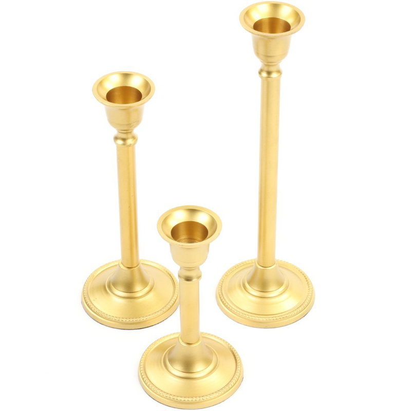 Metal Tabletop Candlestick