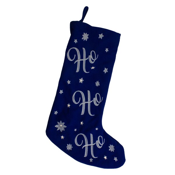 Snowflake Stocking 18x9 - The Blue Tulip Woolery