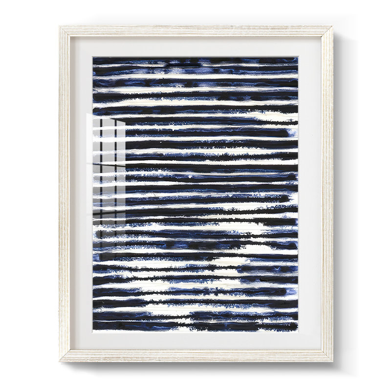 Printed Slats V -Framed Print, 25.5" H x 17.5" W