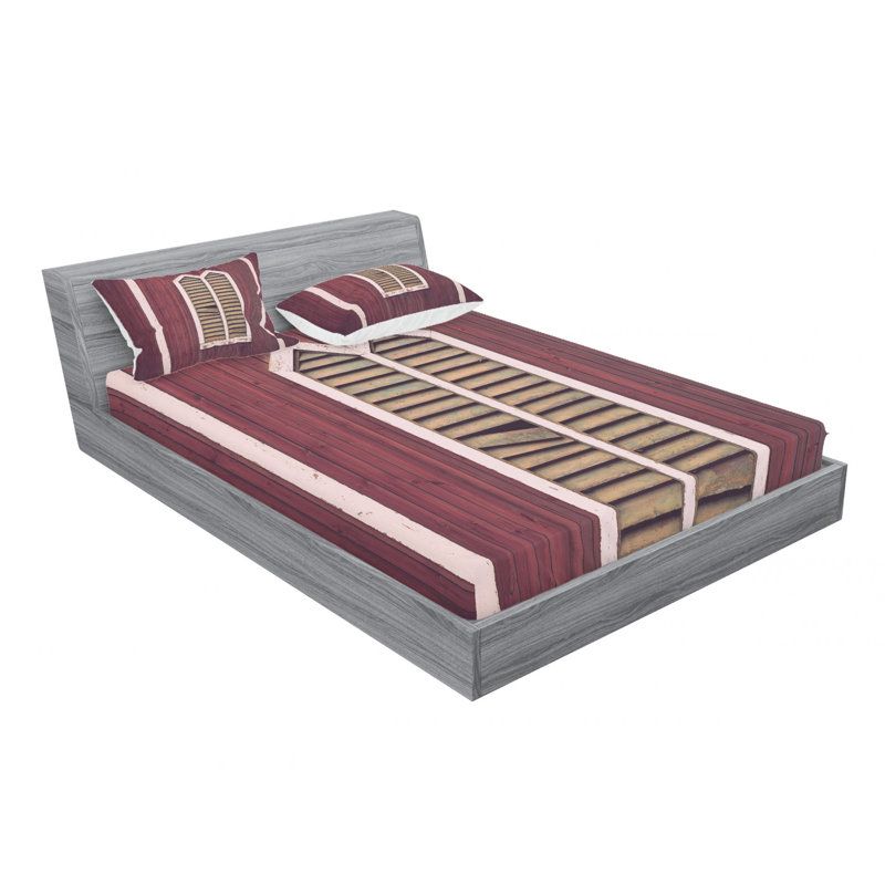Microfiber Sheet Set, Queen Sheet Set with Fitted Sheet