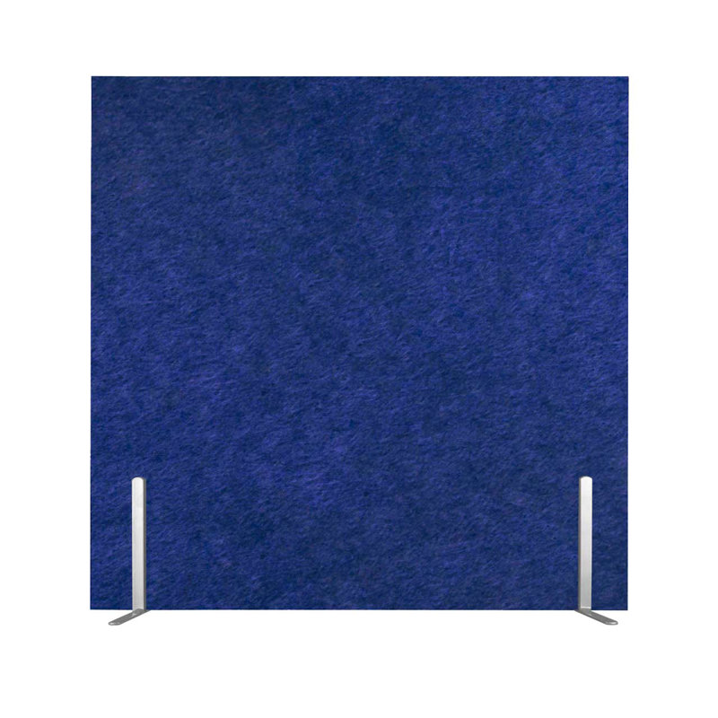 Panneaux d'intimité de bureau SoundSorb, H 24 po x L 24 po, Bleu