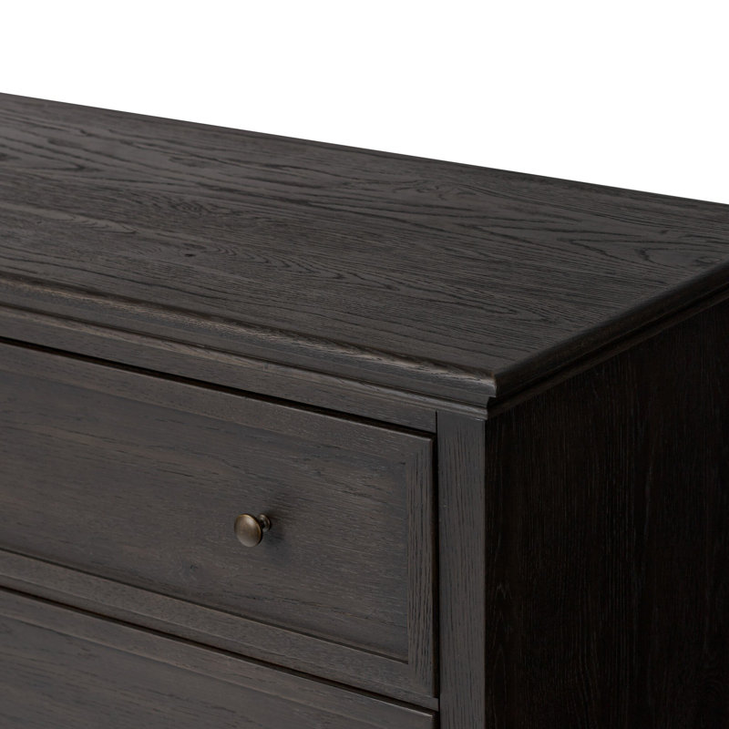 Geoffrey Tall Dresser, Smoked Black