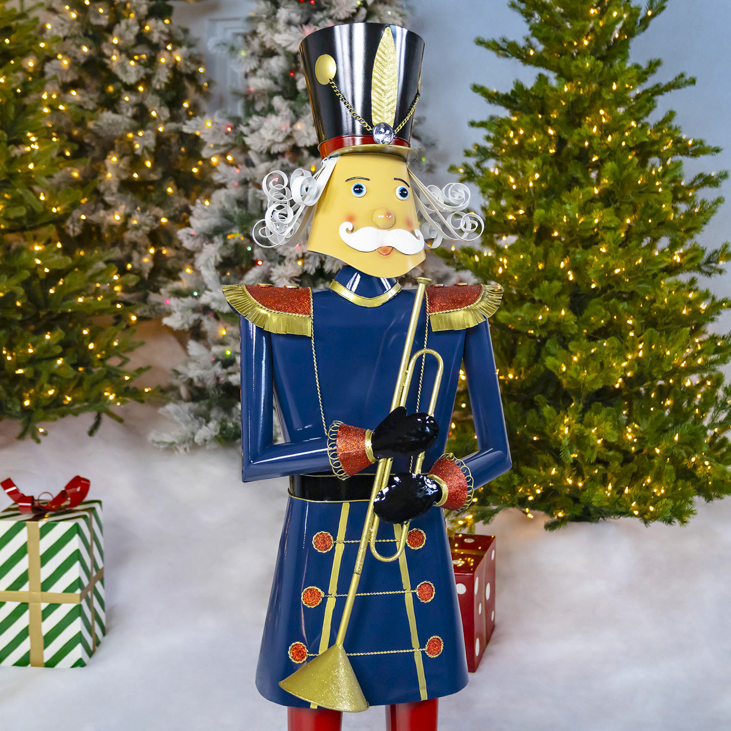 Iron Nutcracker Figurine
