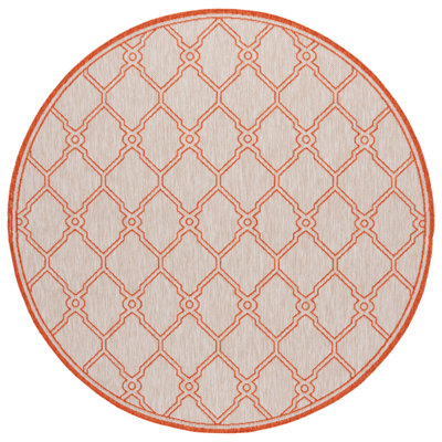 Oberbeck Performance Geometric Indoor/Outdoor Area Rug