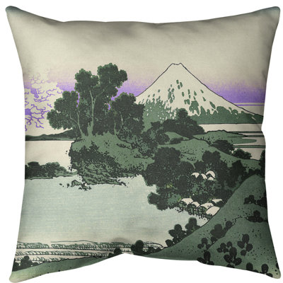 Coussin Katsushika Hokusai Shichiri, province de Sagami