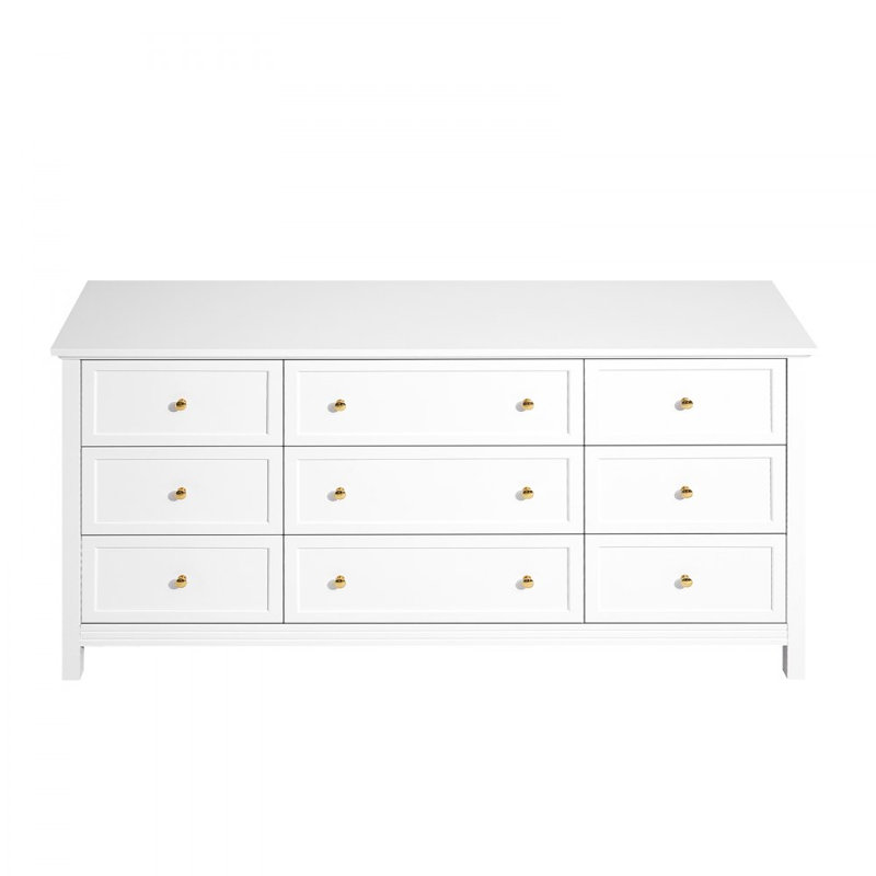 149.86 cm W Chest of 9 Drawers