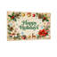 Couronne de Noël festive avec décorations-2100659804
