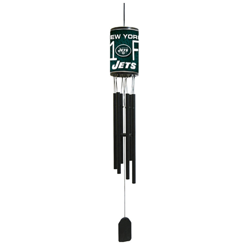 NFL Metal Sports Wind Chime, New York Jets