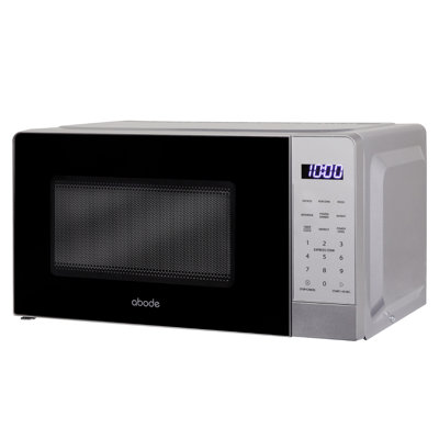 Abode AMT2012S, 20L Touch Control Digital Microwave in Silver