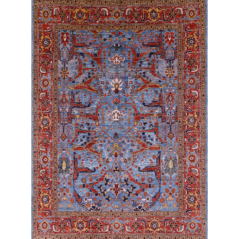 Harbine Oriental Indoor Rug, Round 6'
