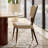 Torino Walnut X-Back Dining Chair