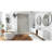 DreamLine Encore 60 in. W x 76 in. H Semi-Frameless Bypass Sliding Shower Door-101058582