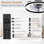 50.8cm Ceiling Fan with Light Kit