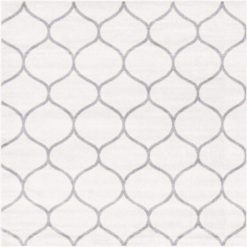 Tellaro Abstract Indoor Rug, Square 6'