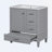Omani 30'' Single Bathroom Vanity with Top-887652529