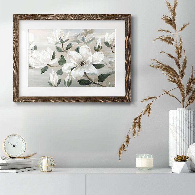 Southern Charm - impression d'un seul cadre photo, Noyer, H 22 po x l 32 po x P 1,5 po