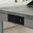 59 Inch Bar Table, Dining Table, Sofa Table With Power Outlet, 3 Upholstered Dining Stools, 4 Piece Bar Table And Chair Set-1744096955-1744302544
