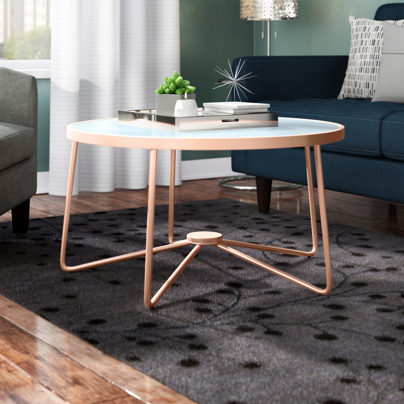 Table basse Nashville, Gelé, H 18 po x l 34 po x P 34 po